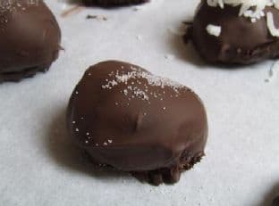 Imagen de Trufas de Chocolate Sin Lácteos